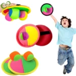 Set Kids Sucker Sticky Ball Toy Outdoor Sports Catch Ball Game