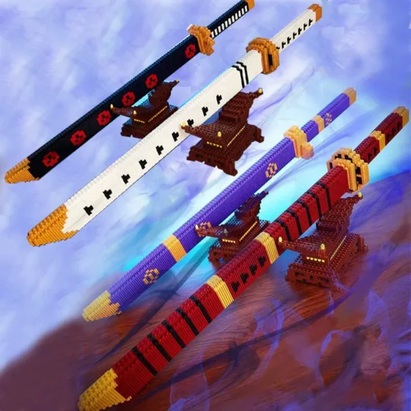 Animes Demon Yamato Swords Nichirin Knifes Blade Arms - Image 2